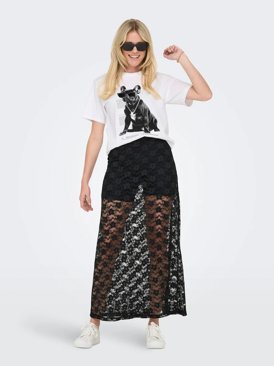 ONLY Onldonna Life S/S Cool Top Box Jrs Onldonna Life S/S Cool Top Box Jrs Donna (Pacco da 1)