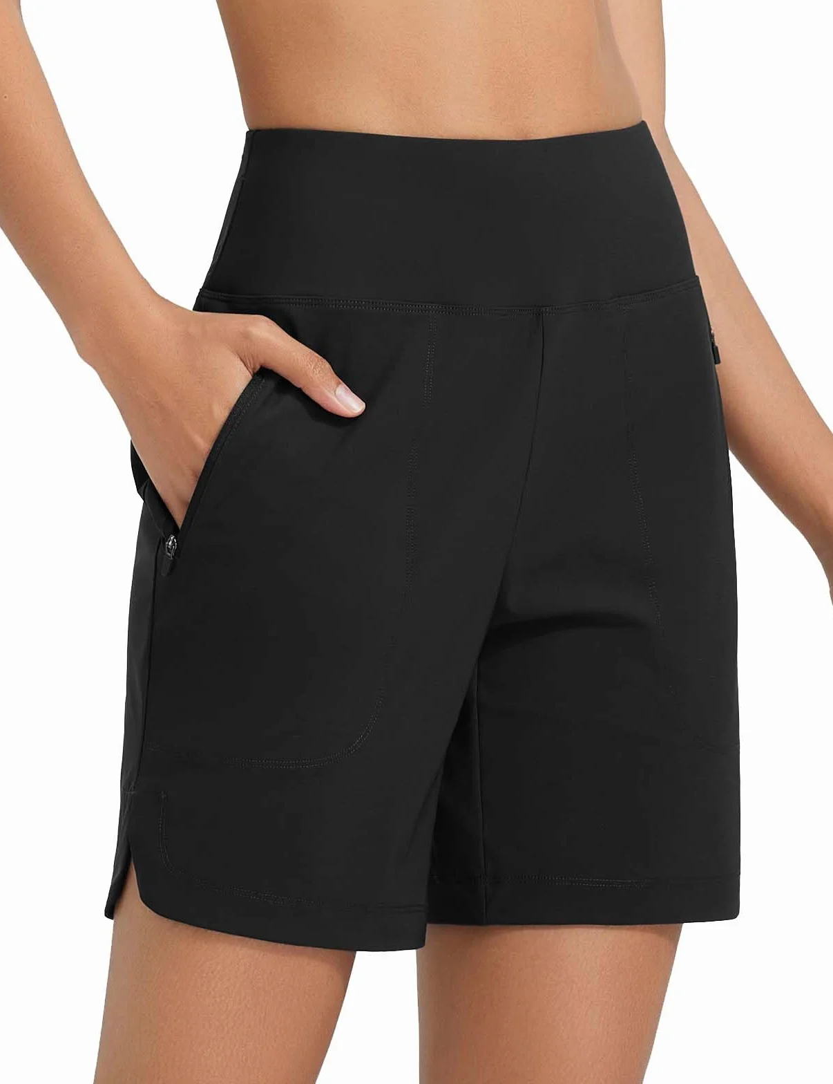 baleaf Pantaloncini Bagno Donna, Estate Costume Vita Alta Tankini Swim Shorts Women UV UPF50+ Traspirabile