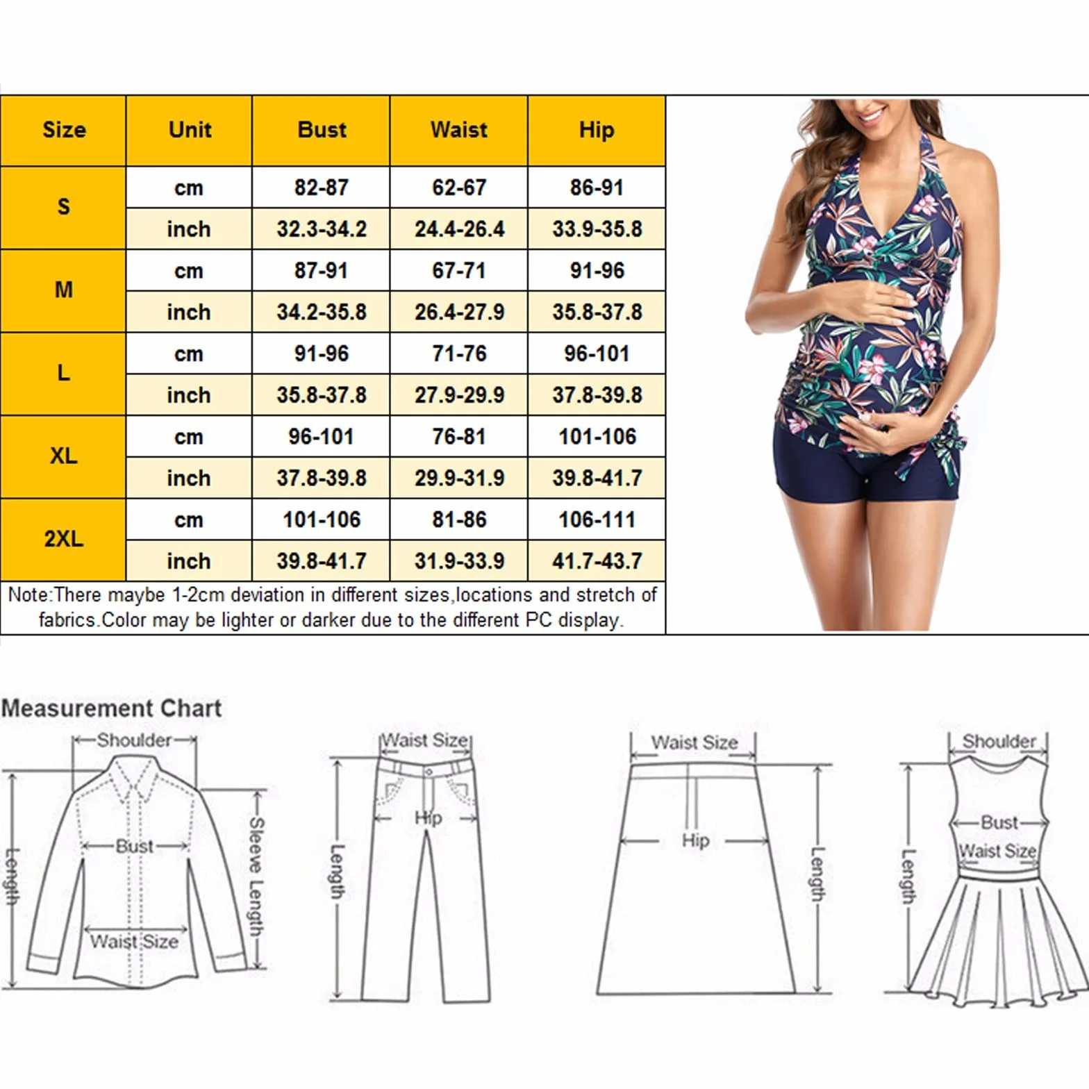 Costume Intero Premaman Bagno Costumi Tankini Interi Volant Mare Bikini Modellante Spalline Pezzi Trikini Senza Curvy Scollato Piscina Donna Nuoto