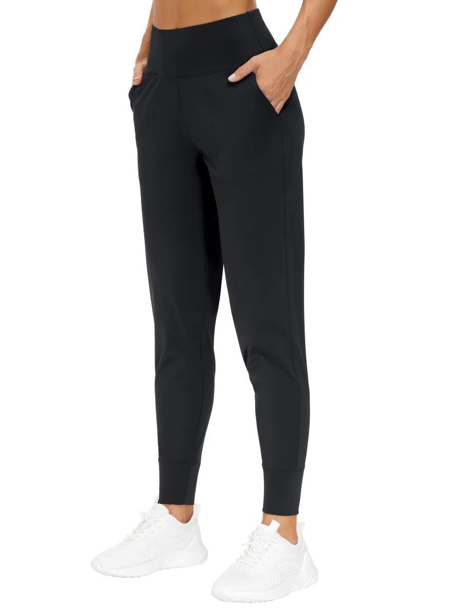 THE GYM PEOPLE Pantaloni Tuta Joggers Donna, Pantaloni Yoga e Ginnastica a Vita Alta, Leggins Sportivi per Fitness, Corsa e Tempo Libero