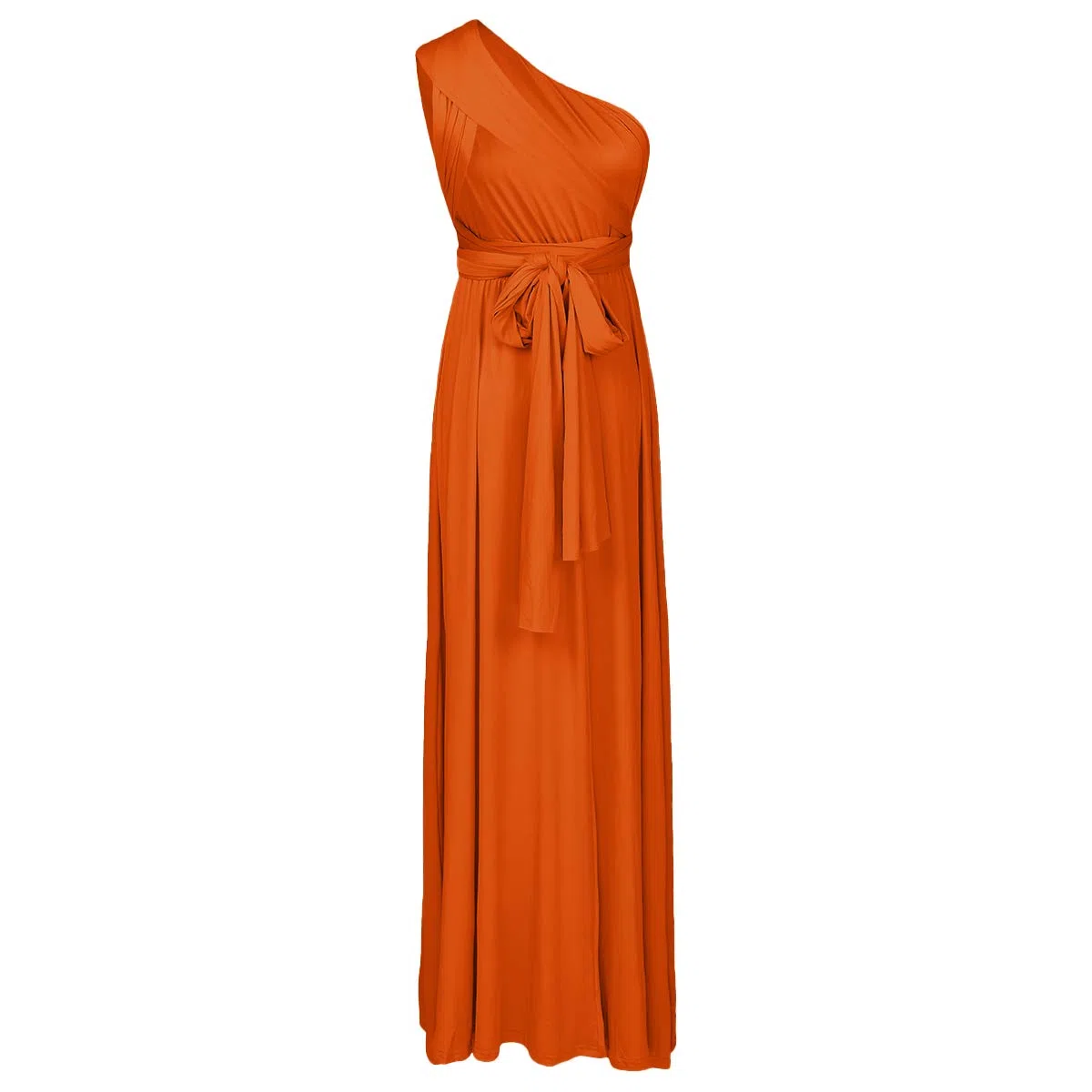 FYMNSI Donna Transformare Infinity Vestito Lunghe Senza Schienale Scollo a V Vita Alta Senza Maniche Multiway Avvolgere Damigella d' Onore Formale Maxi Abito da Sera Matrimonio Banchetto