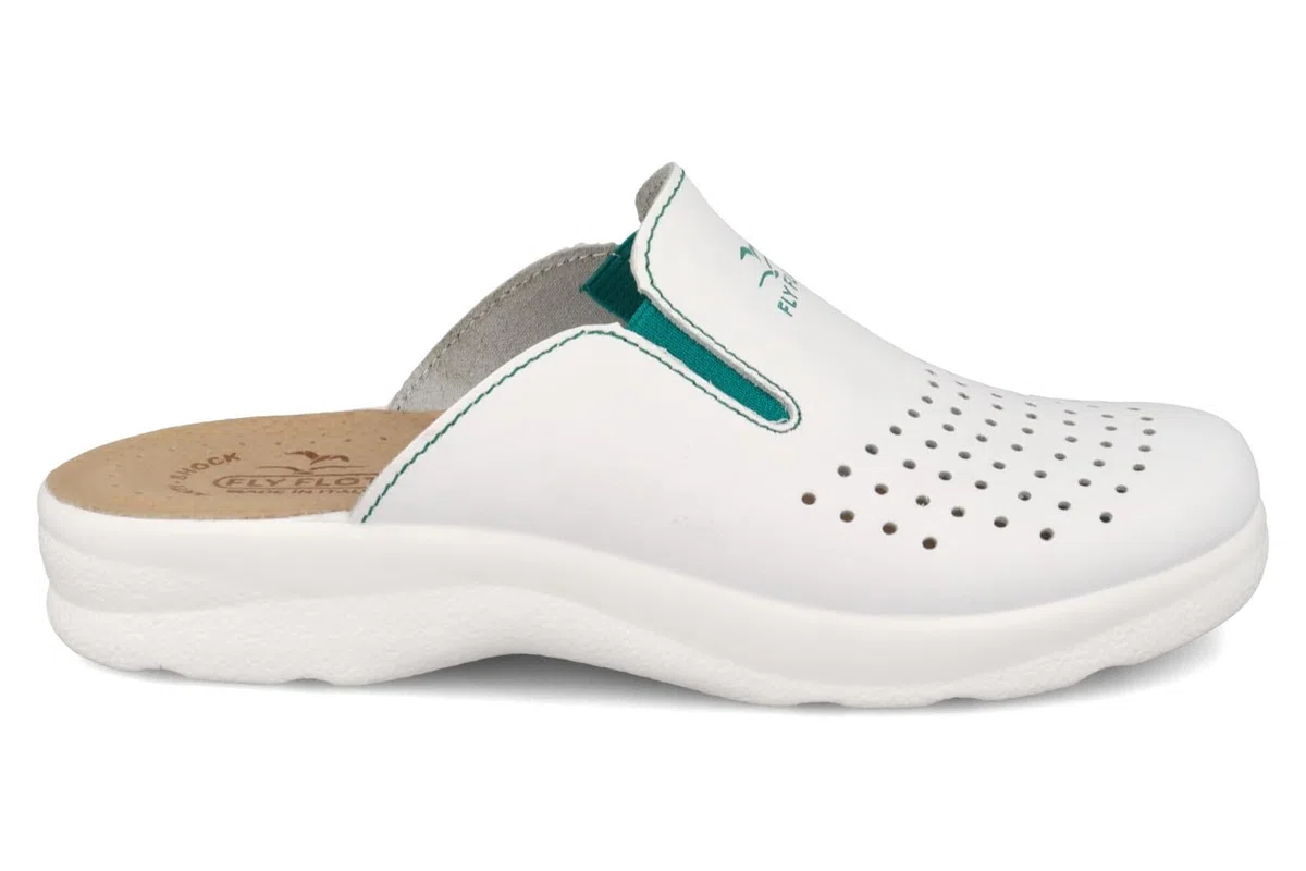 Fly Flot Marsala, Ciabatte Donna In Microfibra, Con Velcro Regolabile, Motivo Floreale E Fiore, Sottopiede In Pelle Sandali a ciabattaDonna