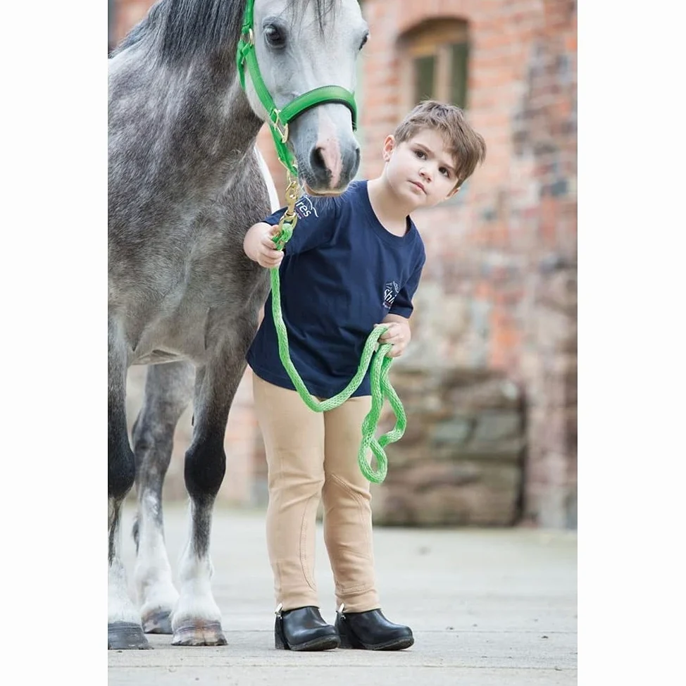 Wessex Shires - Pantaloni da equitazione in nero, 13/14 anni, colore: Nero