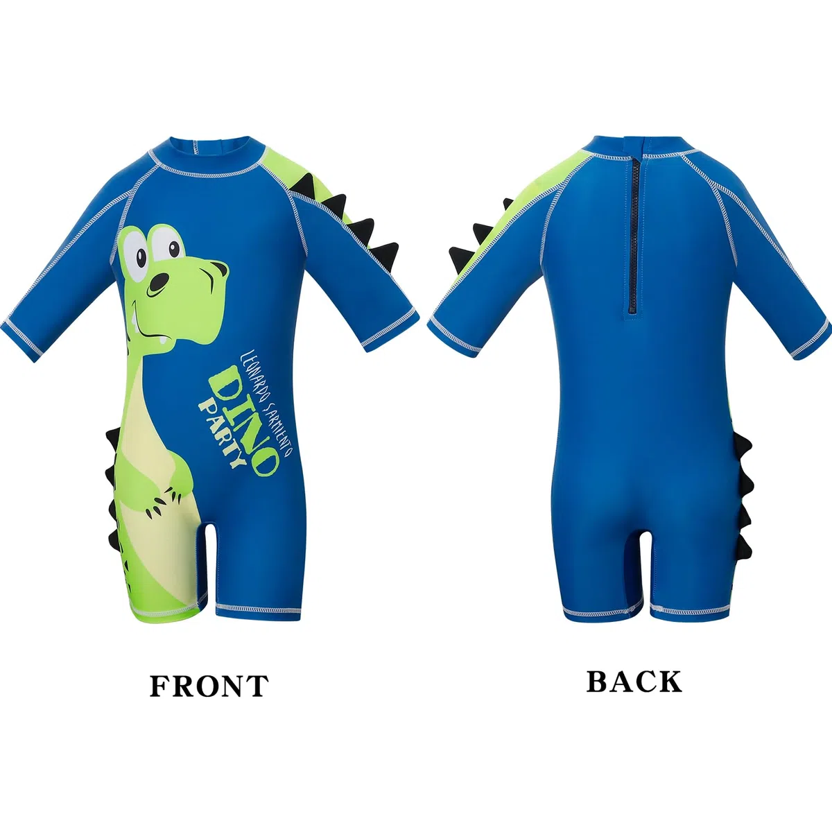 1-7 Anni Costum da Bagno Intero con Cappello da Sole per Bimbo Bimba UV Costume Piscina Bambino Bambnina Chiusura Zip