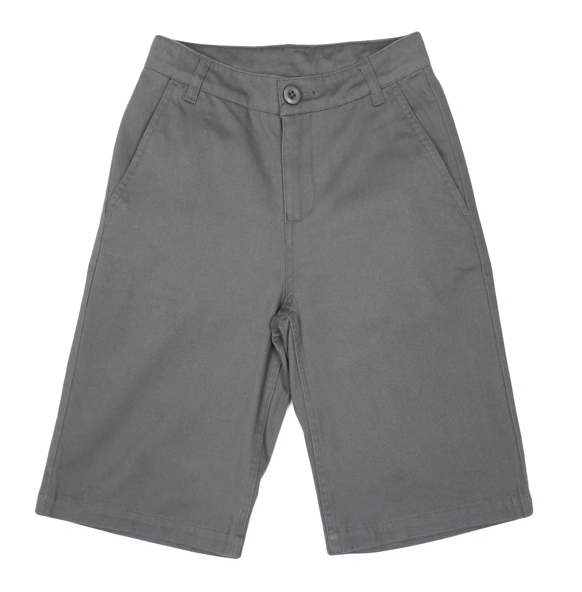 BIENZOE Ragazzi Cotone Divise Scolastiche Piatto Anteriore K?per Bermuda Shorts