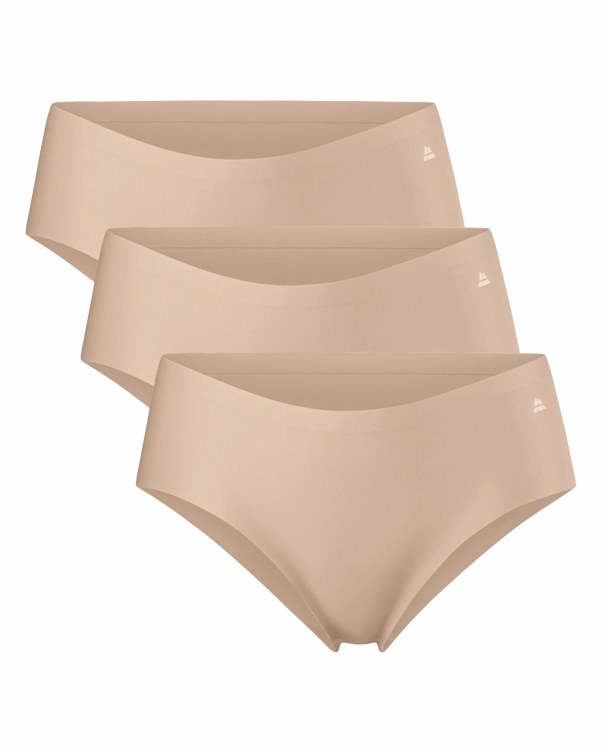 Danish Endurance Slip Hipster Invisibili da Donna, Senza Cuciture, Taglio Laser, 3 e 5 Pezzi