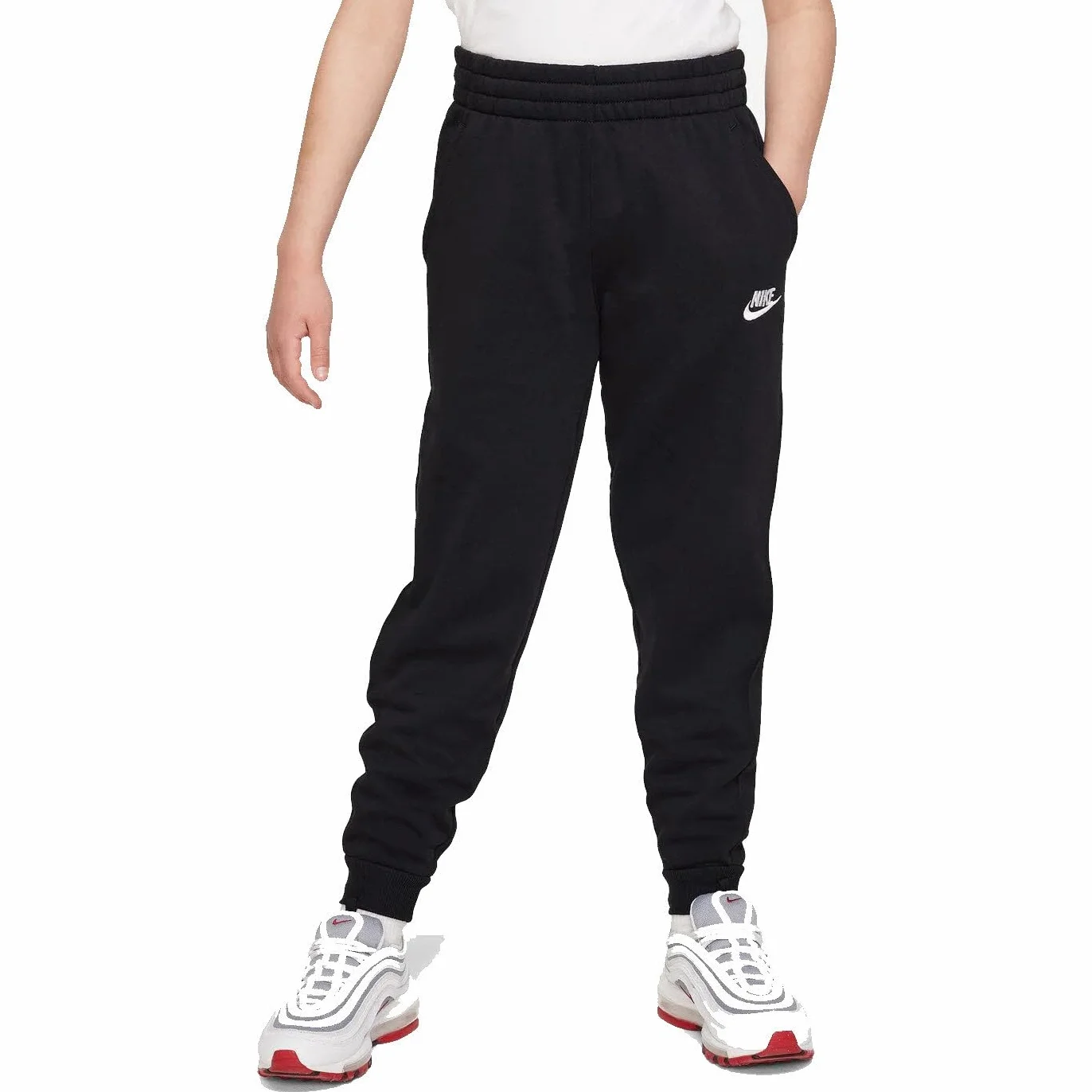 Nike - Club FLC Hbr, Pantaloni Track Unisex - Bambini e Ragazzi