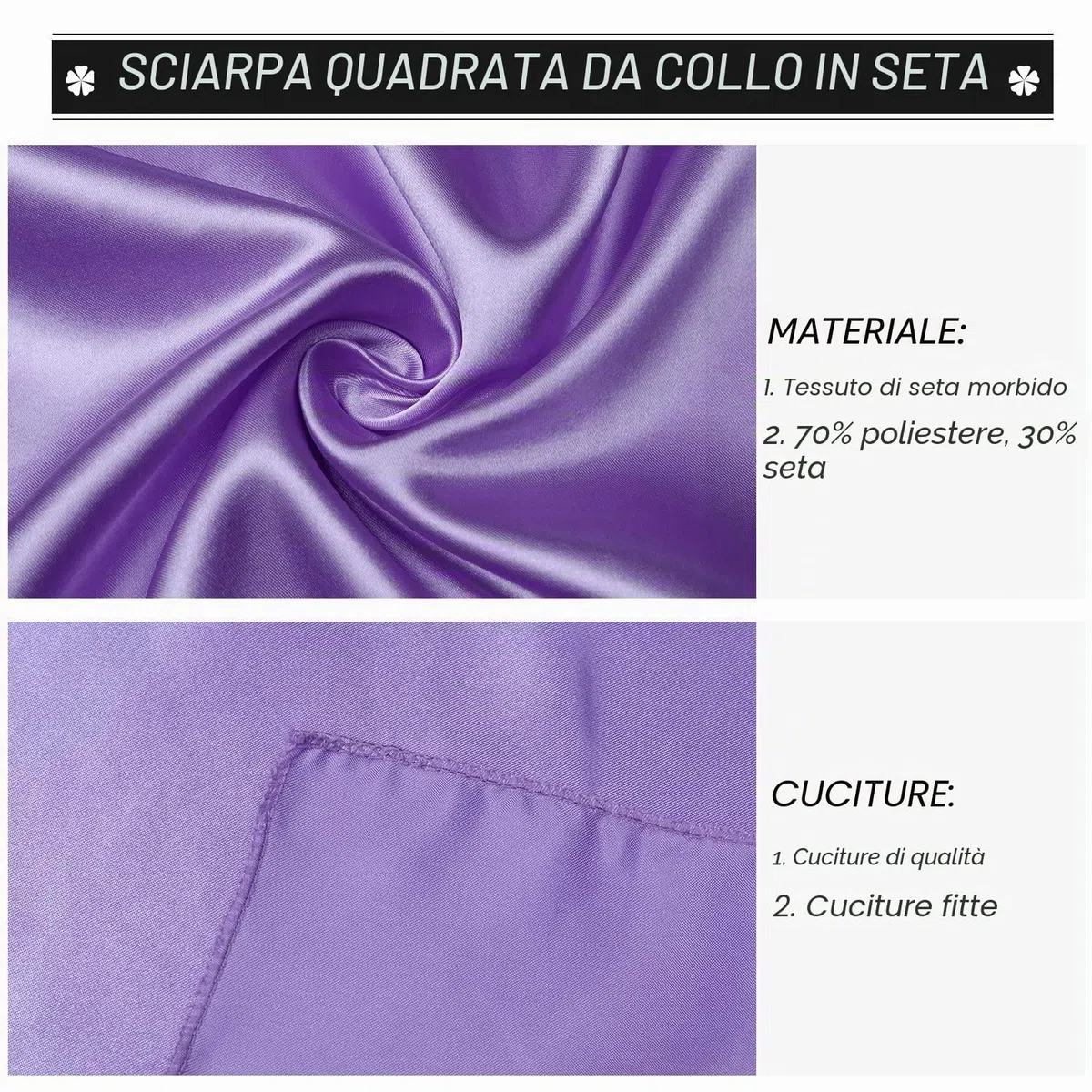 SATINIOR 15 Pezzi Sciarpa Collo Quadrato da Donna Fazzoletto da Collo Tinta Unita Misto Copricapo Sciarpa Bandana