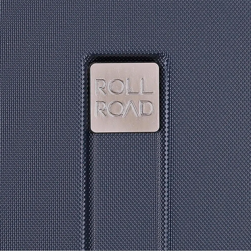 Roll Road Cambogia Beauty case adattabile blu 29 x 21 x 15 cm rigido ABS 9,14 L 0,8 kg, blu, Necessità adattabile