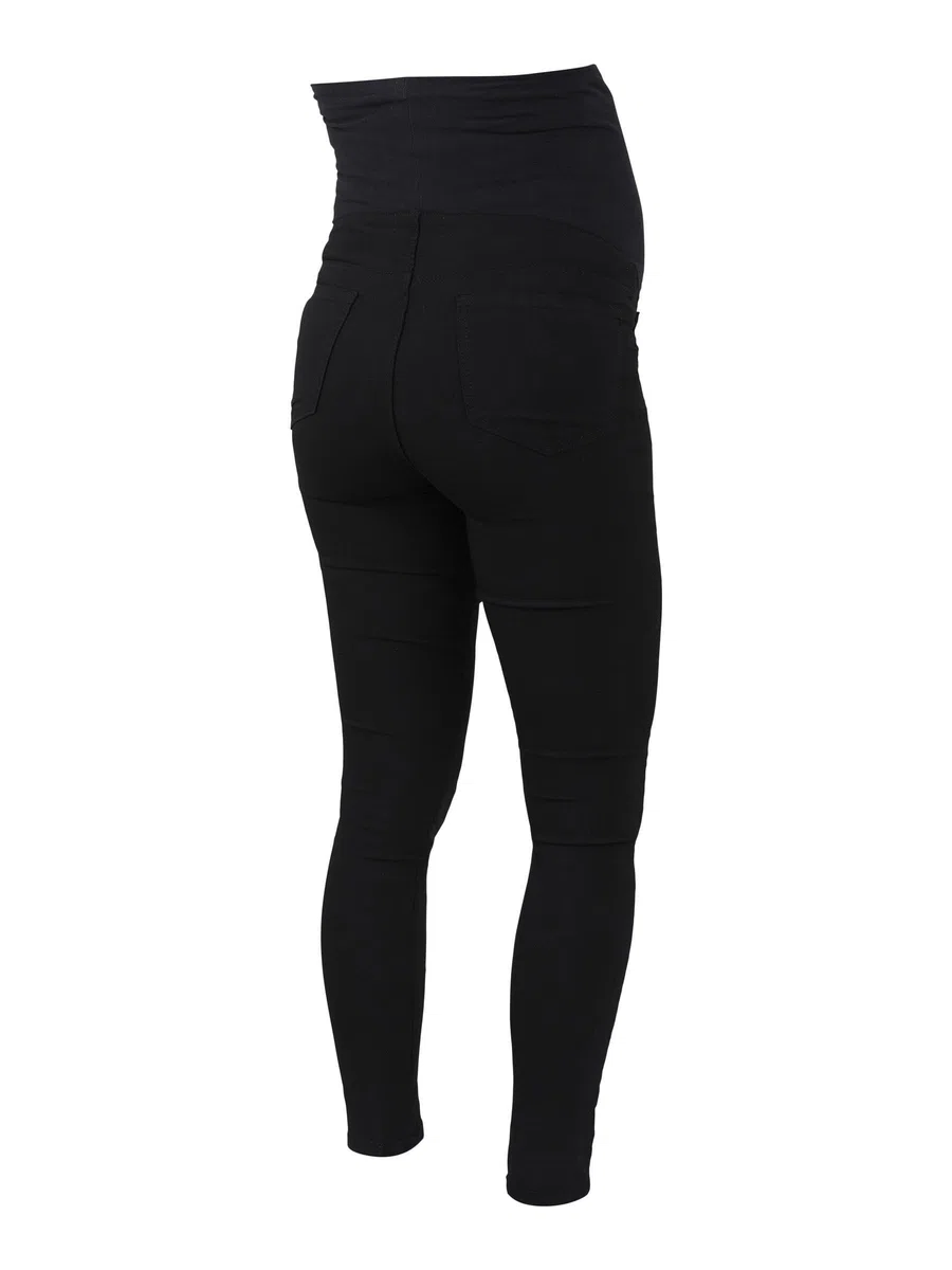 Mamalicious - Mllucy - Pantaloni Slim Neri A. Noos, Pantaloni Donna