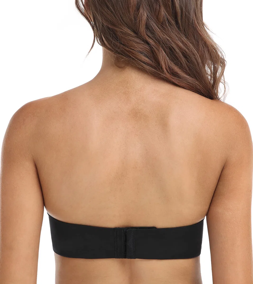DotVol Donna Reggiseno Senza Spalline Push Up U Reggiseno Imbottito Senza Ferretto con Spalline Staccabili Reggiseno Invisibile a più Vie