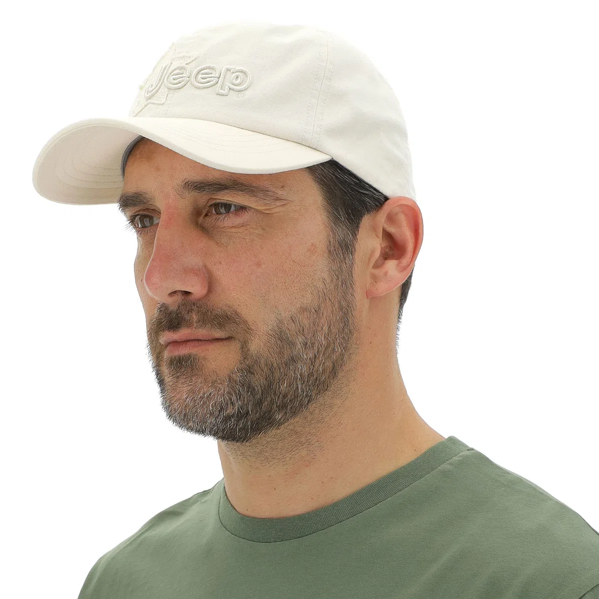 JEEP - J Cappello Baseball con Ricamo Logo Stella Applicata Ji22s, Berretto Uomo