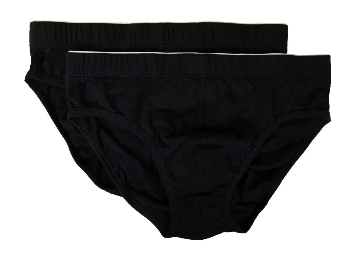 PEROFIL Confezione 2 Slip Uomo bi-Pack Medio Cotone bielastico Articolo VPRT00311