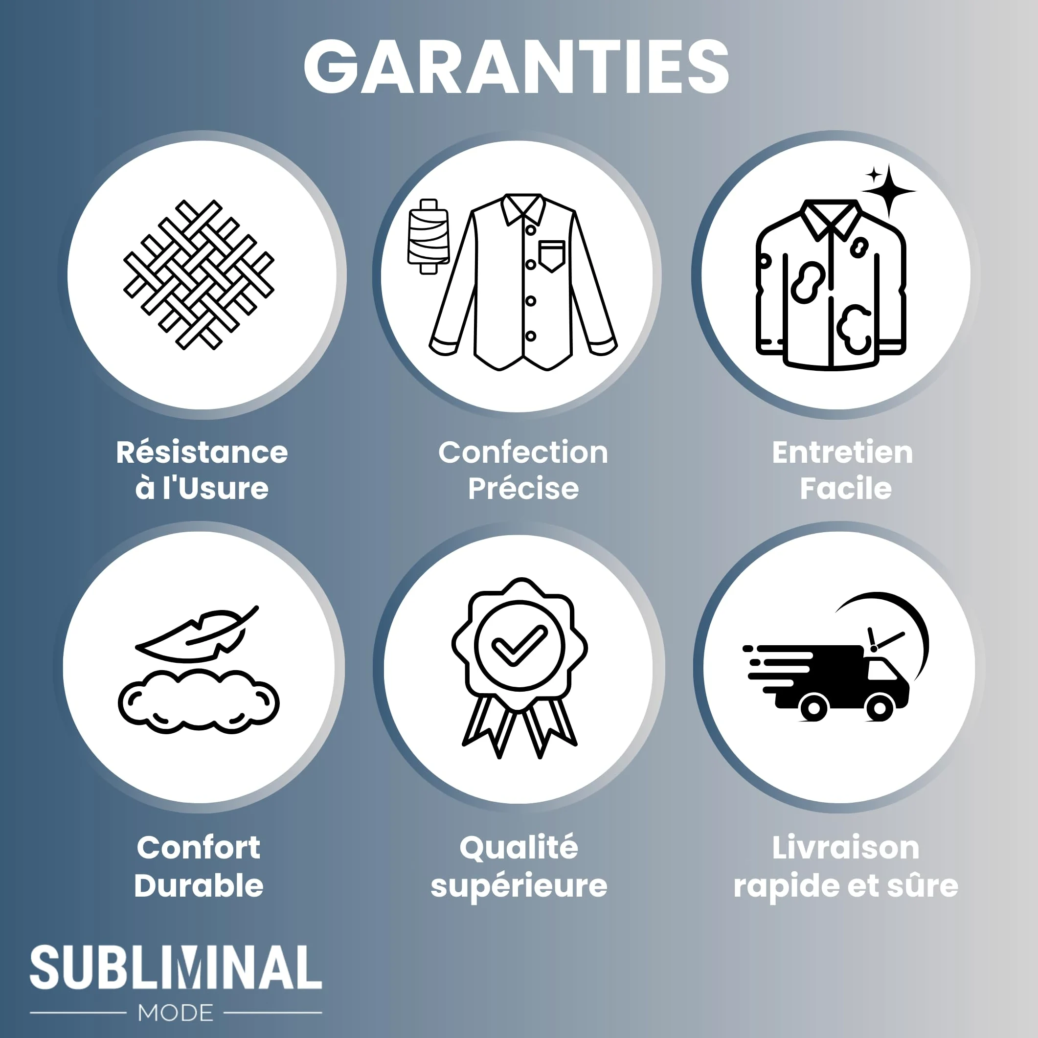 Subliminal Mode Camicia a Maniche Lunghe da Uomo | vestibilità Classica | Comoda e Facile da Lavare | Ideale per L'Ufficio e Le Uscite Informali 444-5