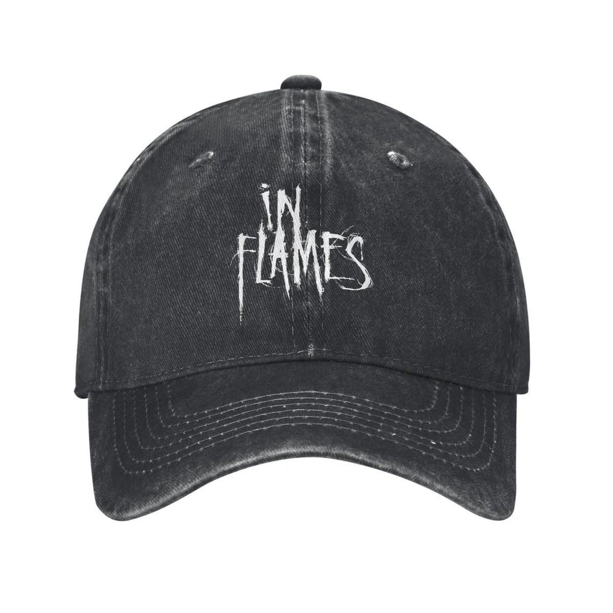 Cappello da Baseball Unisex in Fiamme Rock Metal Band Berretti Abiti Moda Snapback Cappello Regolabile Regali