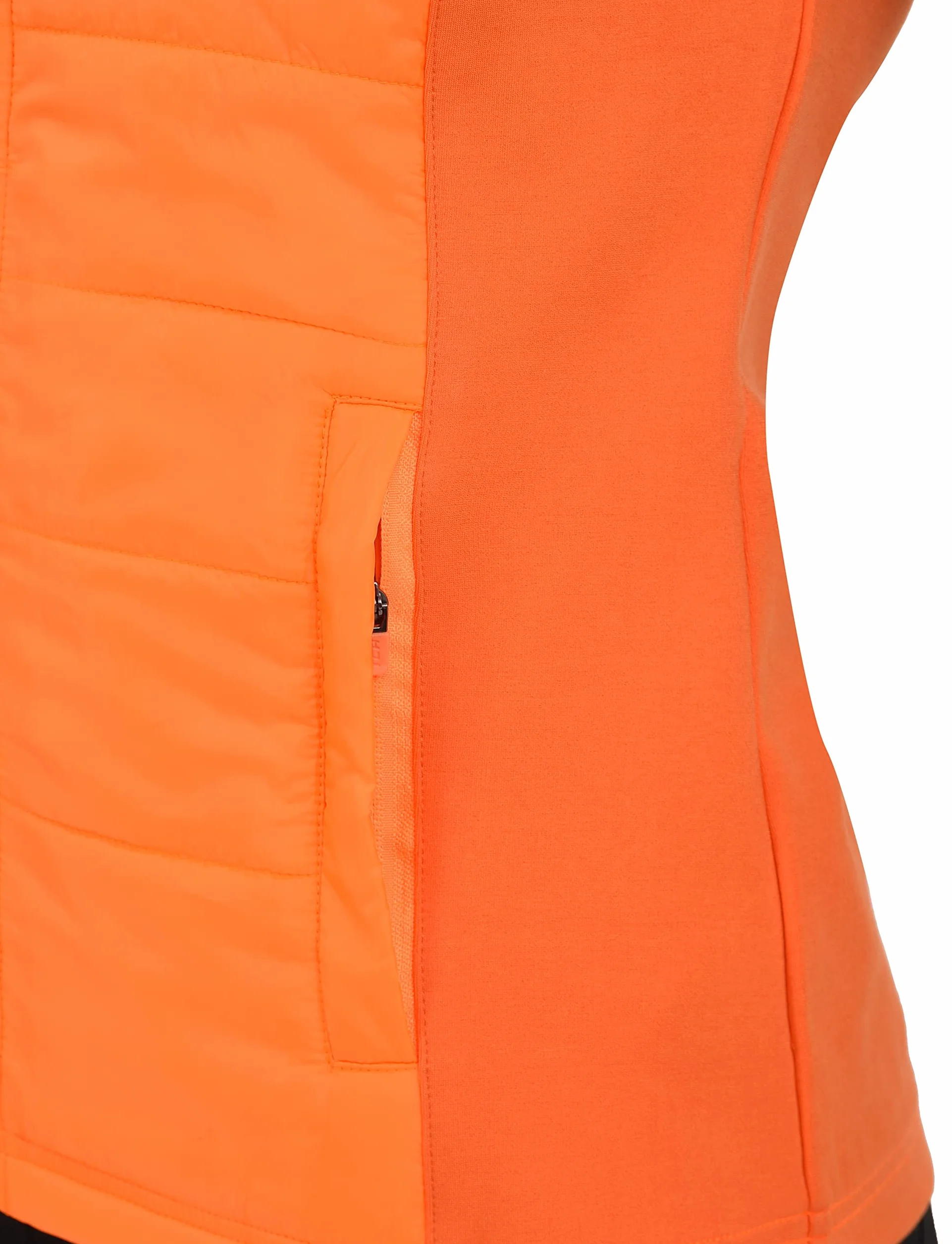 TCA Excel Runner Gilet da Corsa da Donna e Bambina Sportivo con Tasche Zip