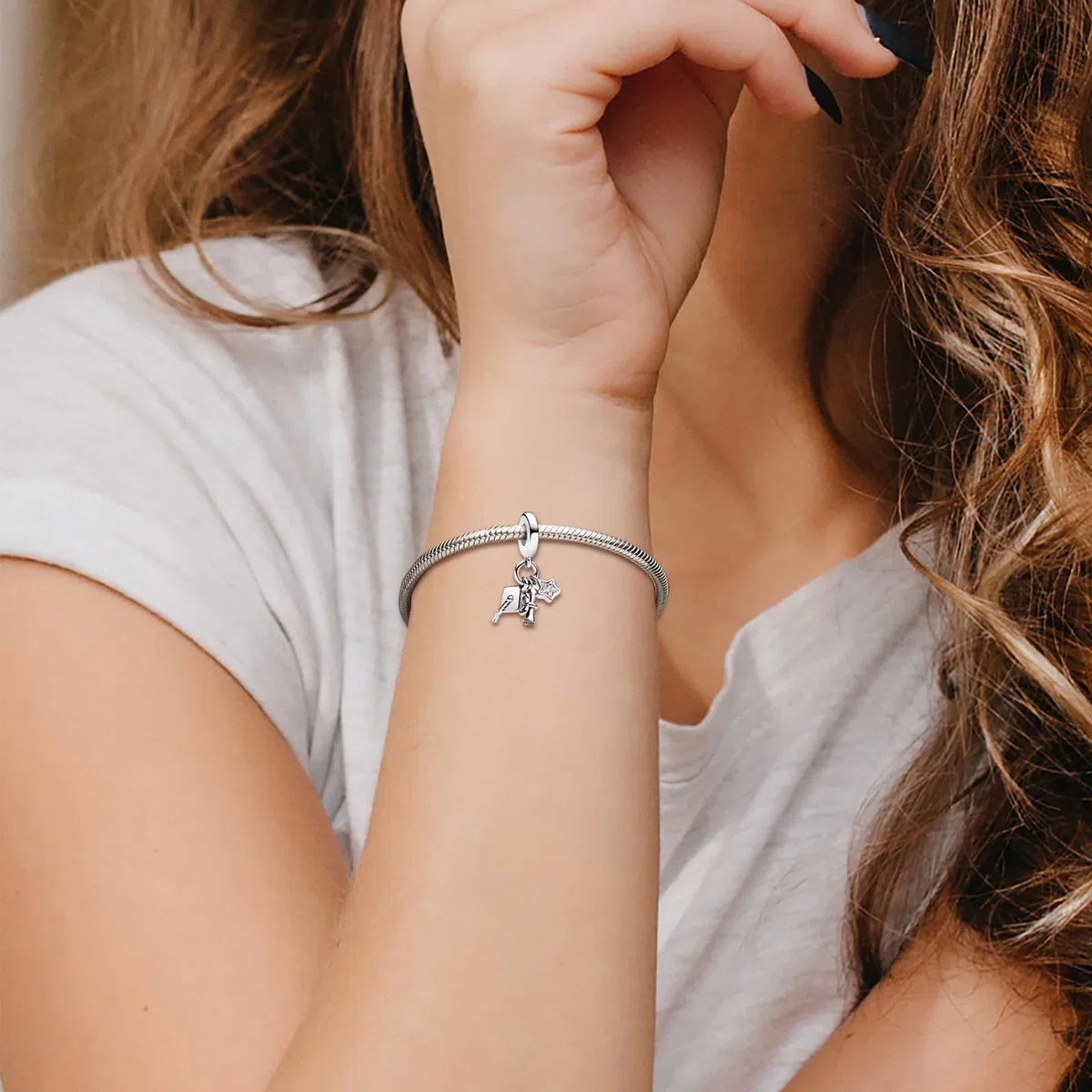 Stagione dei diplomi 2026 Charm Compatibilità Bracciale Collana Donna Gioielli Regalo