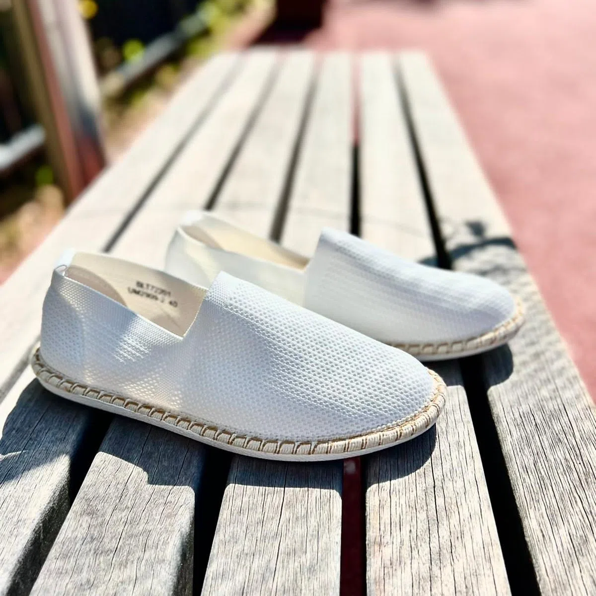 Espadrillas Slip on Look Casual da Uomo in Tessuto Maglia - Evan