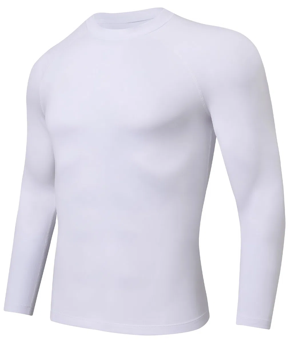 Maglia Termiche da Uomo Invernale Sportivo Maglietta Intima Termica Biancheria Intima Termica in Pile Compressione Funzionale Ciclismo Fitness Sci Termica Maniche Lunghe
