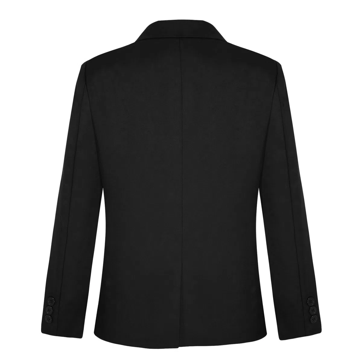 dPois Giacca Elegante Bambino Ragazzo Unisex Blazer Slim Fit Giacca Casuale Smoking Tuxedo Maniche Lunghe Slim Fit Capispalla Capotto da Cerimonia Battesimo, 4-14 Anni