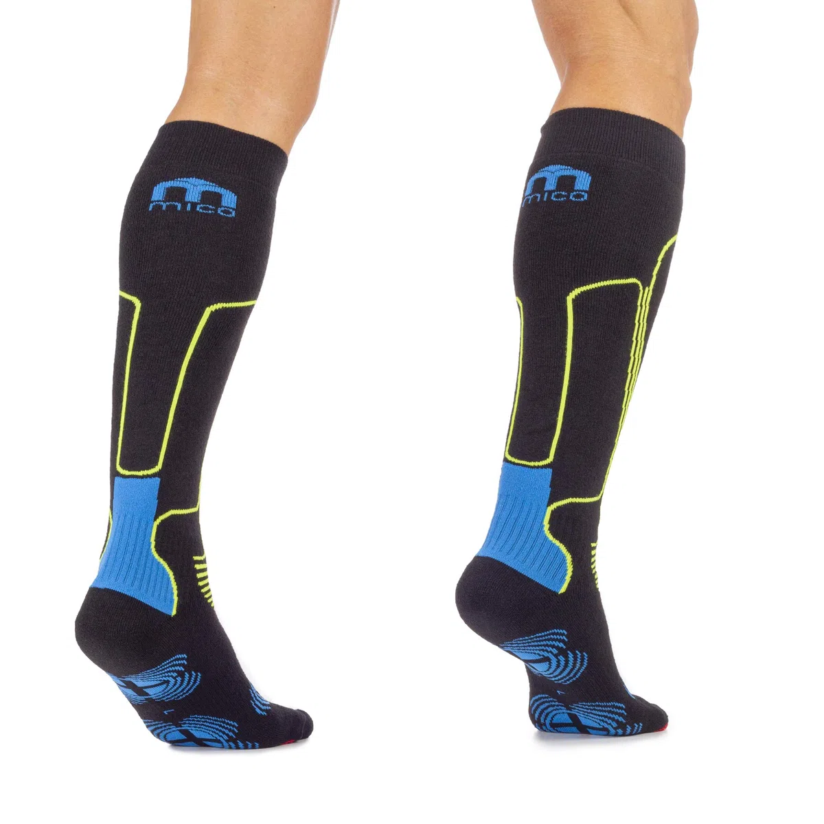 MICO CALZE SKI SUPERTHERMO con Maglia in Primaloft + Lana Merinos + Lycra, 100% Made in Italy, Pesanti e con Potere Isolante, Unisex per Uomo e per Donna Sportivi
