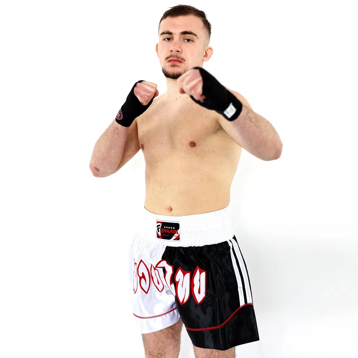 Farabi Sports Pantaloncini Muay Thai Uomo Donna Pantaloncini Kick Boxing per Arti Marziali MMA Cage Fighting Gym Training Esercizio Short Muay Thai