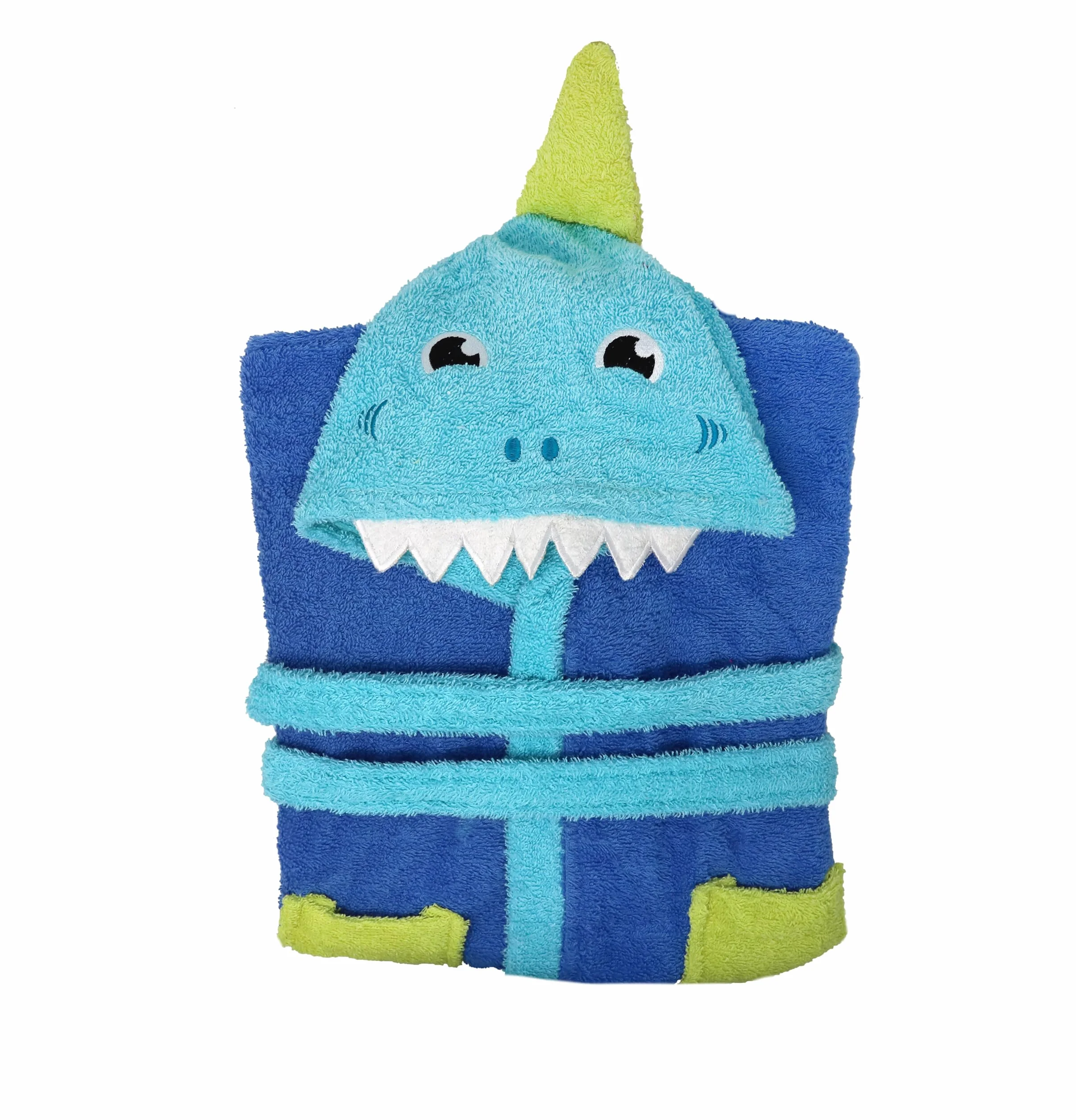 LEBENGOOD - Accappatoio Bambini adolescenti Cotone: Bambino, Bambina - 100% Cotone OEKO-TEX - 2 tasche, cintura, cappuccio