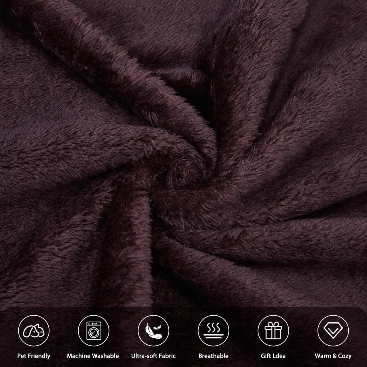 Coperta portatile, cuscino compatto 2 in 1, coperta da donna in pile con bottone, copriletto a quadri, cuscino per letto, divano, ufficio