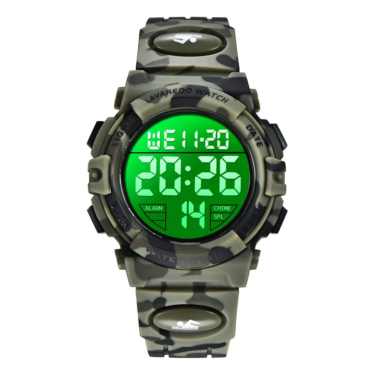 BEN NEVIS Orologio da Polso Orologi Sport per Bambini Digitale Multifunzione Impermeabile LED Luce Allarme Calendario Data con Cinturino in Silicone