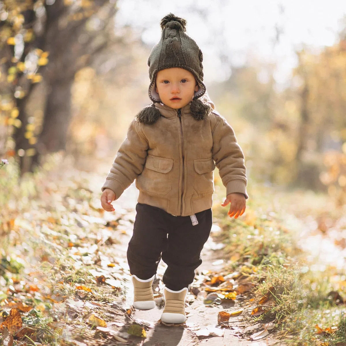 MK MATT KEELY Stivaletti Neonato Invernali Scarpe Impermeabile Bambino Scarponcini Caldo Peluche con Suole Gomma Antiscivolo