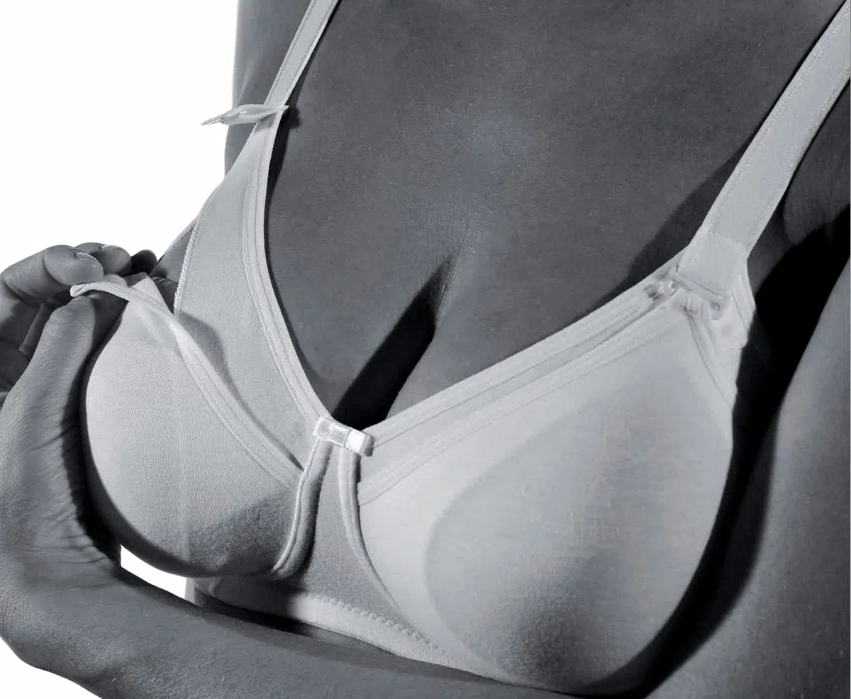 GIOS Set 2 Pezzi Reggiseno Allattamento Art 291 Bianco