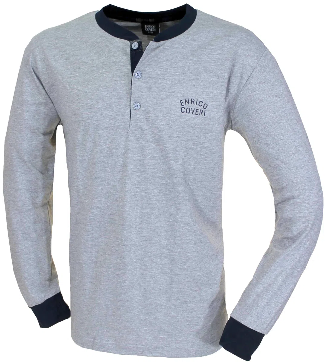 Enrico Coveri Pigiama Uomo Fresco Cotone Jersey Manica Lunga Varie Fantasie