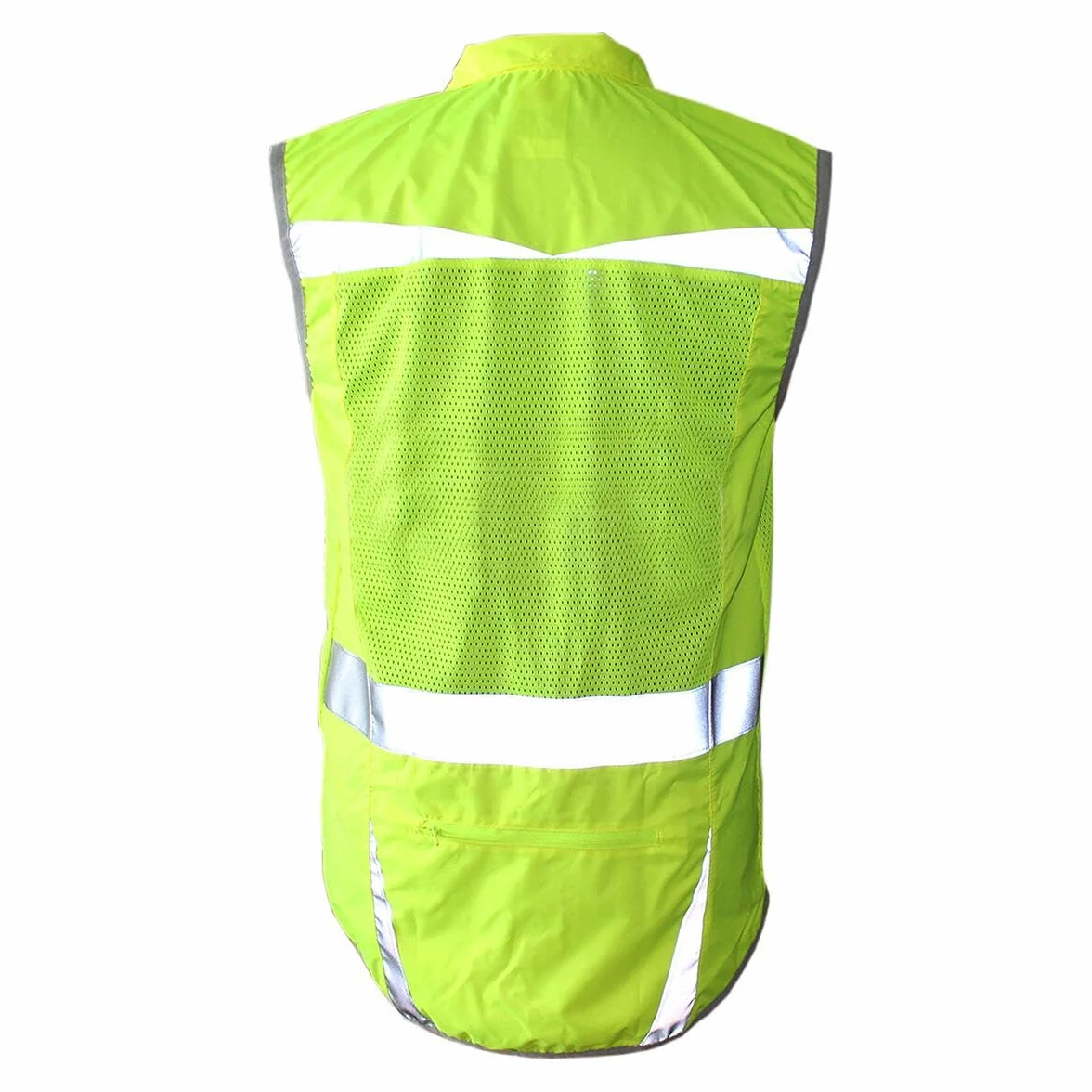 Salzmann Gilet da Ciclismo | Realizzato con 3M Scotchlite | Gilet Leggero con Inserti in Rete Traspirante