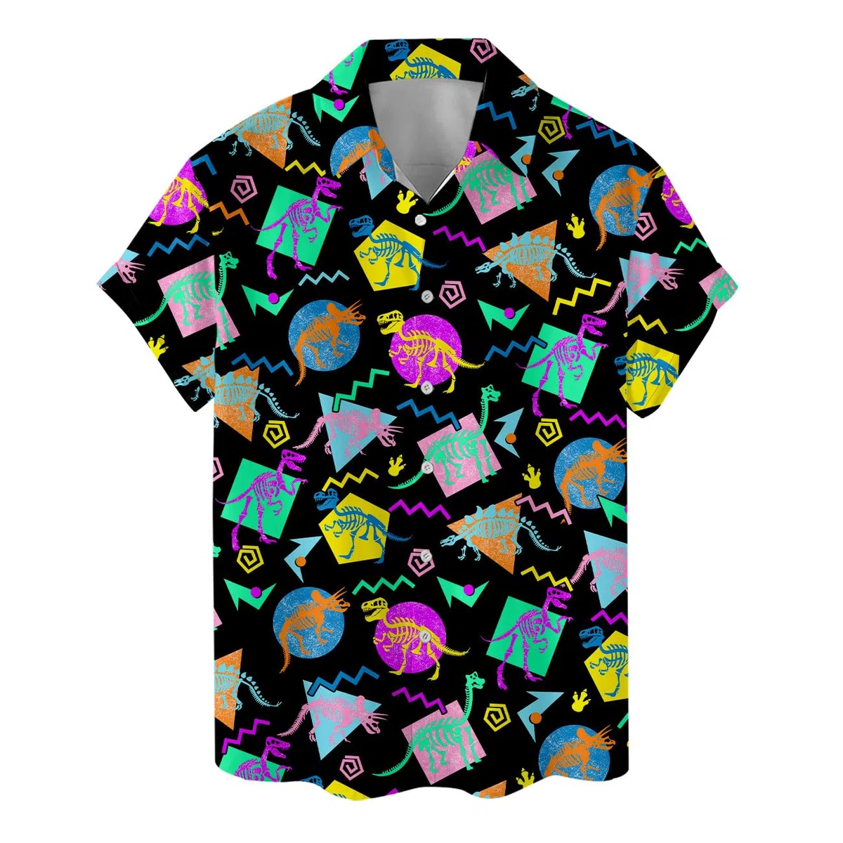 Divertente camicia hawaiana colorata per uomo uomo animali casual camicie hawaiane da uomo manica corta button down camicia da uomo