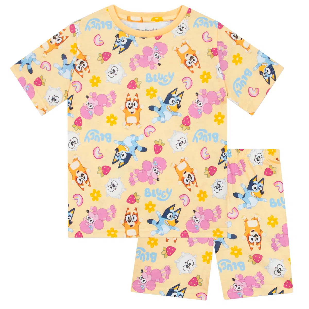 Bluey Pigiama Bambina | Pigiami Ragazza Bingo | 2 Pacchi Set Pigiama Bambino