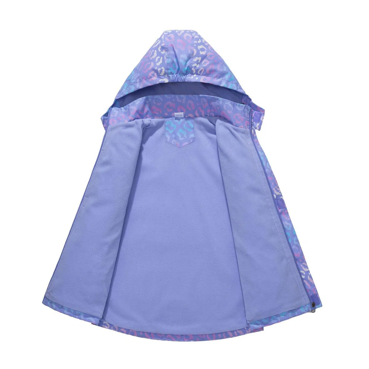 Generisch 2026 Giacca Traspirante da Bambina Antivento Leggera con Cerniera Cappotto Bambino 3-12 Anni Tutte le Stagioni, Active Wear, Lilla, 11-12Years