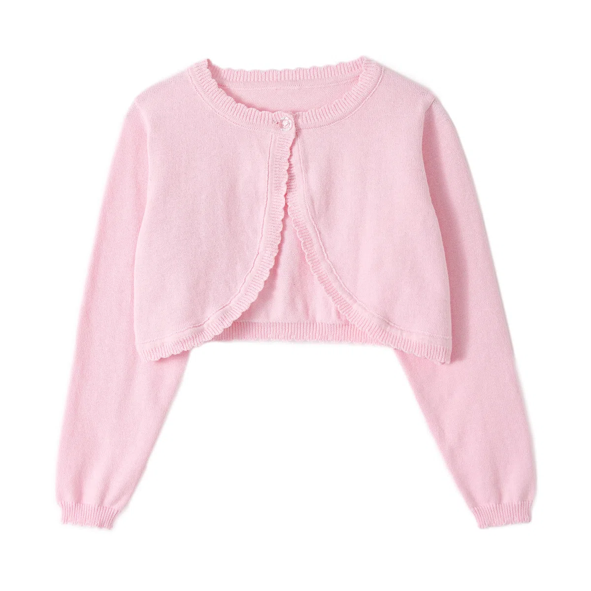 Miipat Ragazza Maglia Cardigan Manica Lunga Toddler Ragazze One Button Bolero Knitwear Maglioni a Maglia