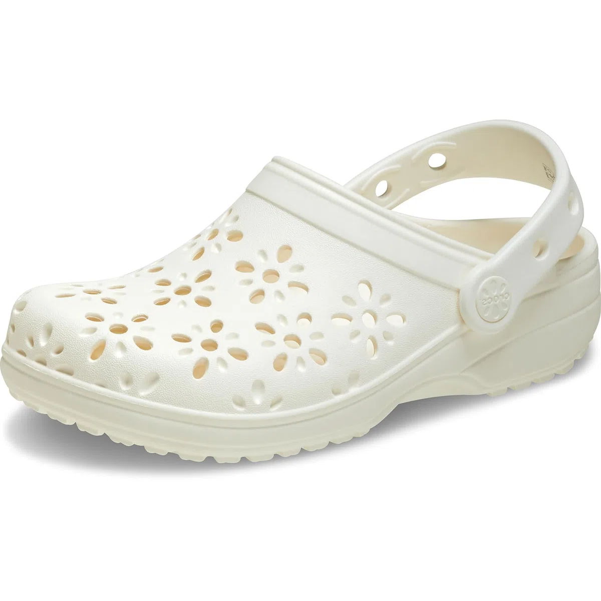 Crocs Classic Floral Cut out Clog K, Zoccoli Unisex - Bambini e Ragazzi