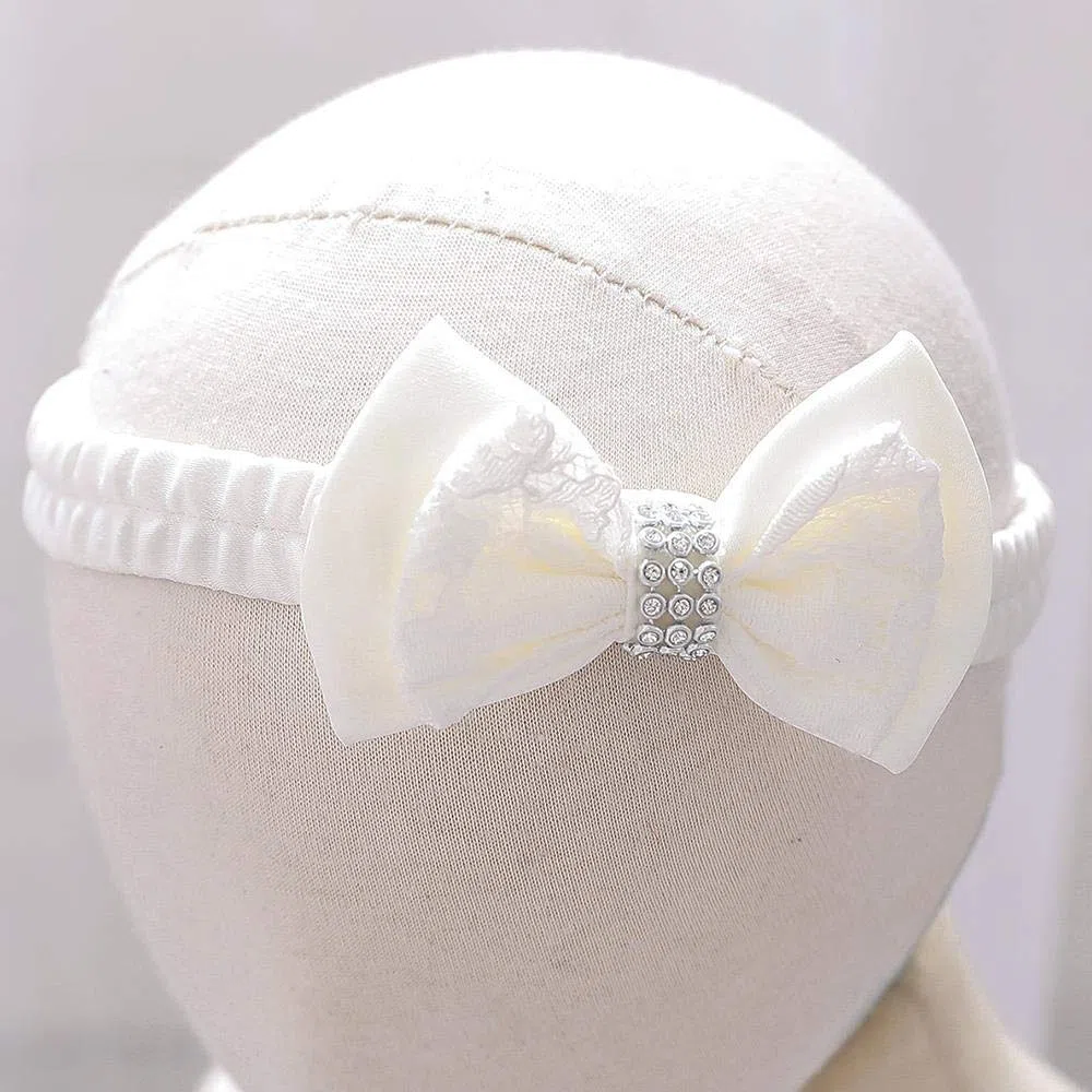 Lito Angels Abiti da Bambina in Pizzo con Fascia per Capelli Festa di Compleanno Matrimonio Abito da Damigella d'Onore