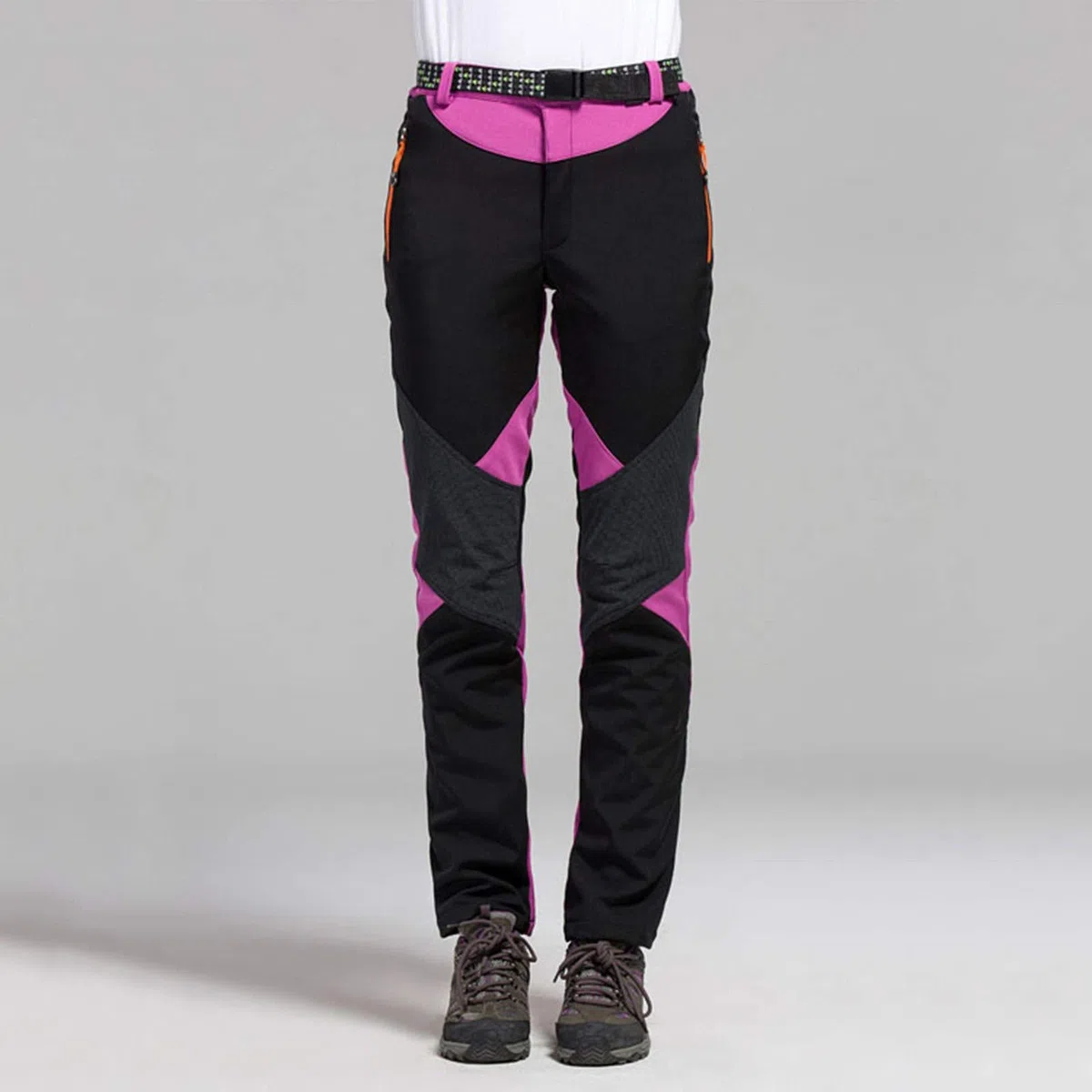 Pantaloni da trekking da donna, termici, da sci, invernali, in pile, da neve, imbottiti, da snowboard, in softshell, per attività all'aria aperta, impermeabili, da caccia, da lavoro