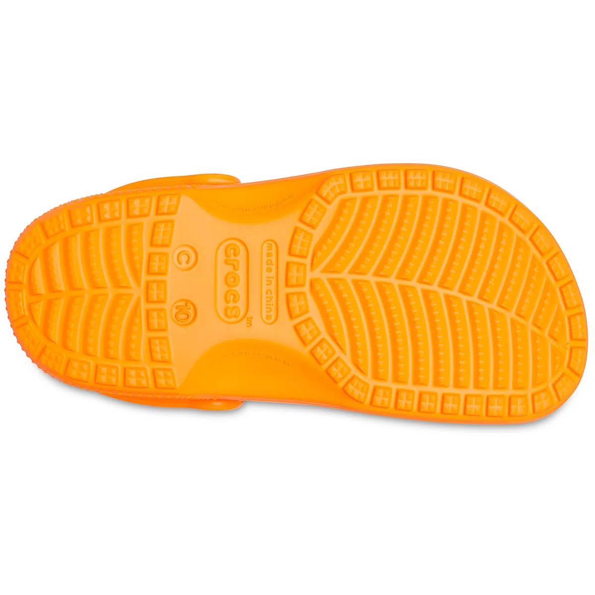 Crocs Classic Clog T, Zoccoli Unisex - Bambini e ragazzi, Orange Zing, 23/24 EU