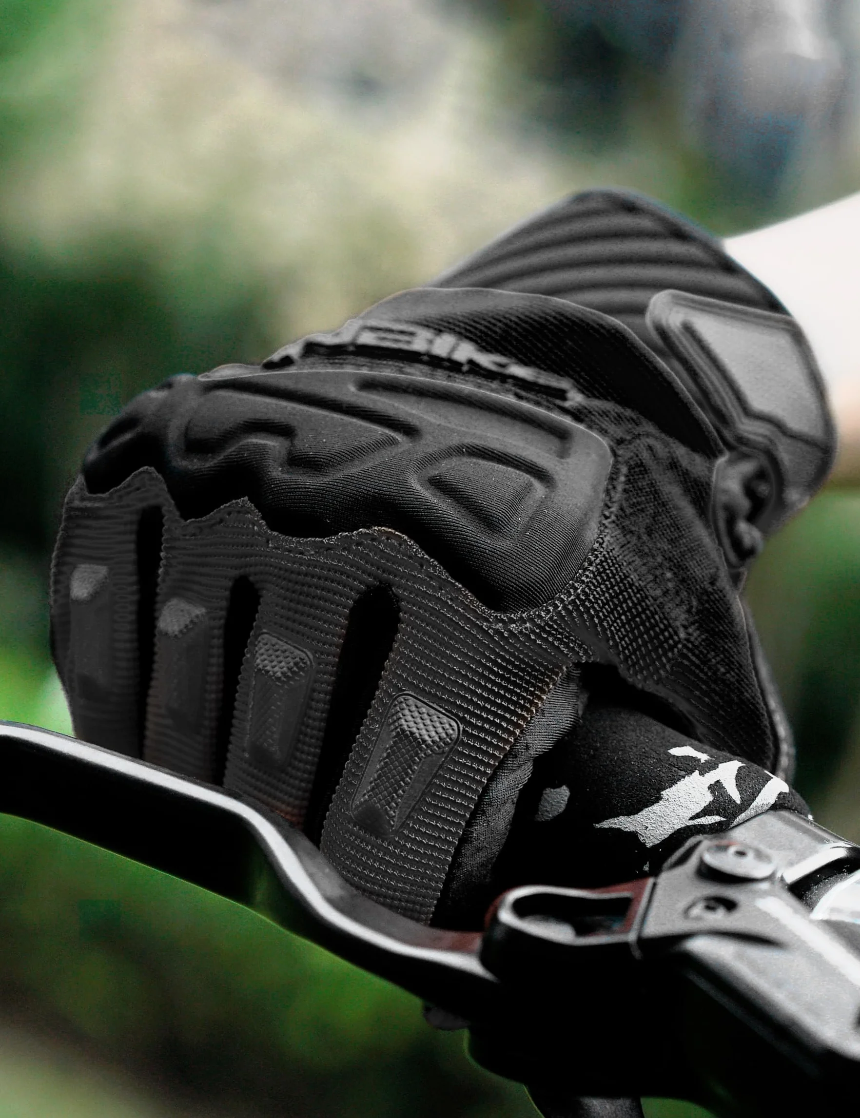 INBIKE Guanti MTB Guanti da Ciclismo in 5mm Eva Touchscreen Antiurto Antiscivolo Bici da Strada Moutain Bike per Uomo e Donna