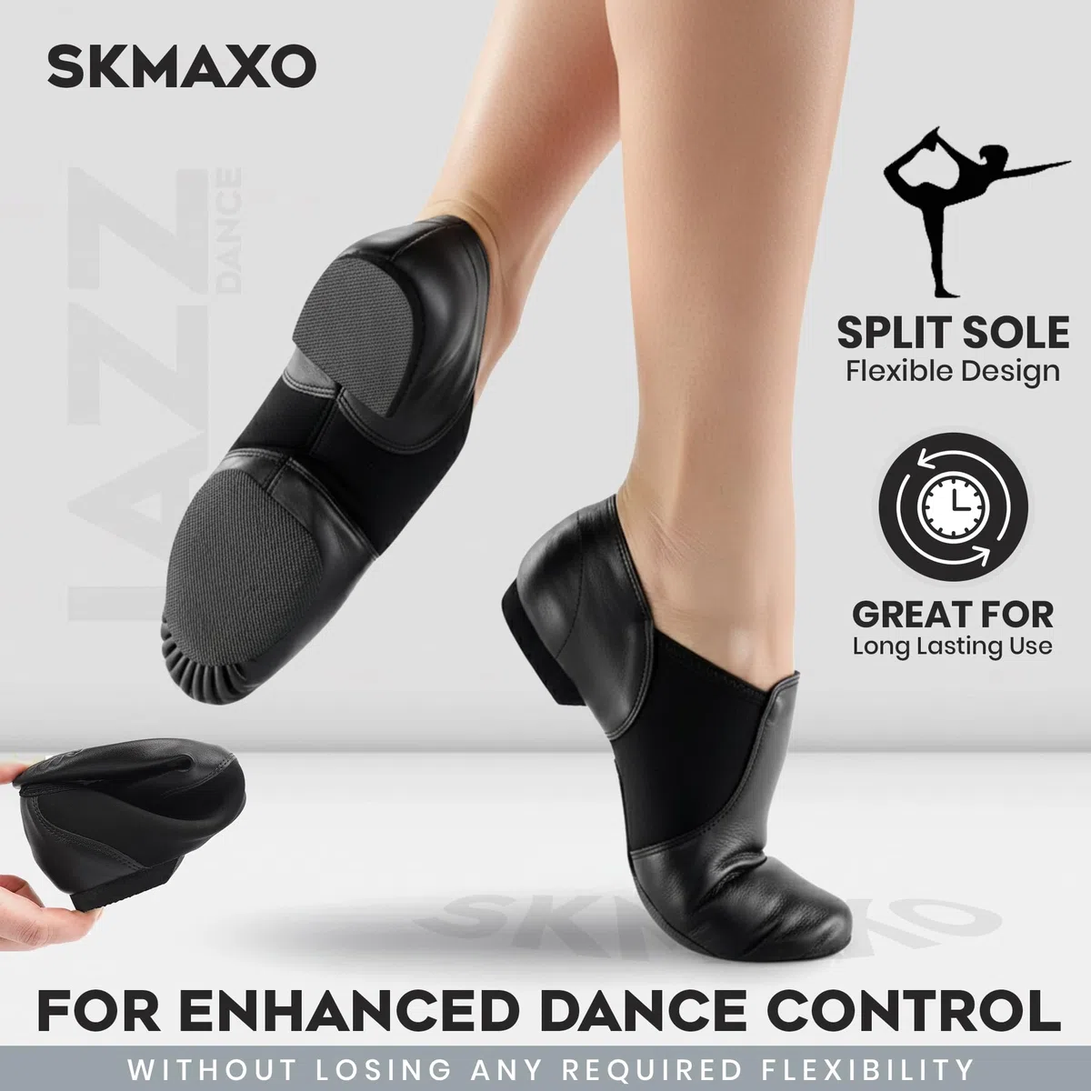 Slip on Jazz Shoes Neoprene Jazz Scarpe Da Danza, Jazz & Scarpe Da Ballo Moderna