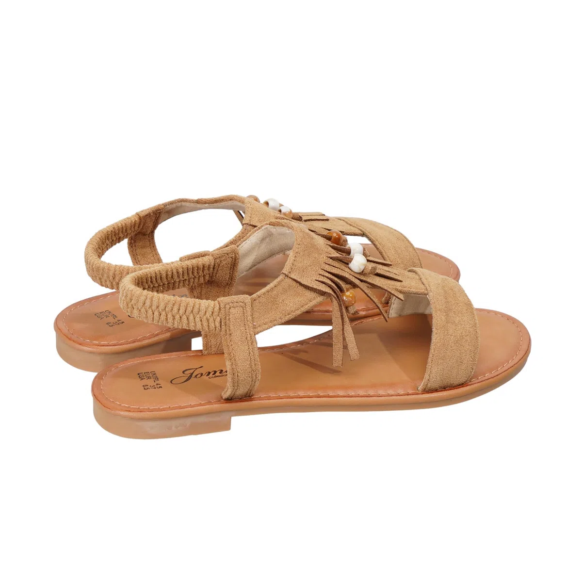 JOMIX Sandali Donna Estivi Eleganti Boho Aperti Sandali con Tacco Basso Comode Ciabatte Slip On Leggere e Traspiranti per Spiaggia Mare