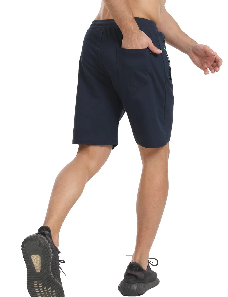 JustSun Pantaloncini Uomo Shorts Sportivi con Tasche con Zip