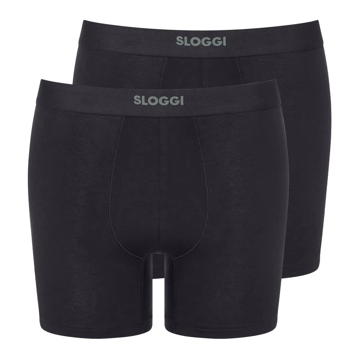Sloggi Sloggi Men Ever Ease Short 2p Moderno Uomo (Pacco da 2)
