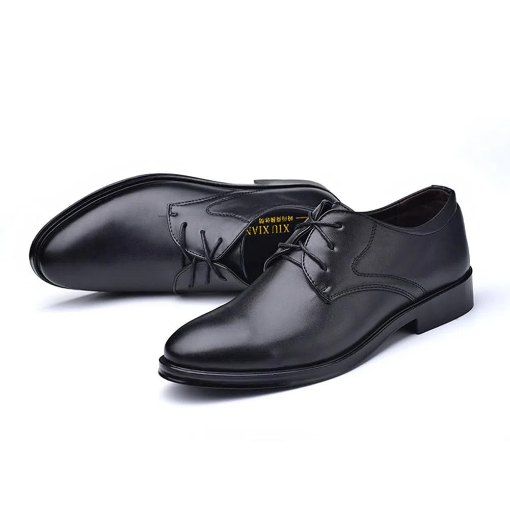 Scarpe Oxford Derby Stringate Uomo Vintage Elegante Basse Allacciare Eleganti da Sposa