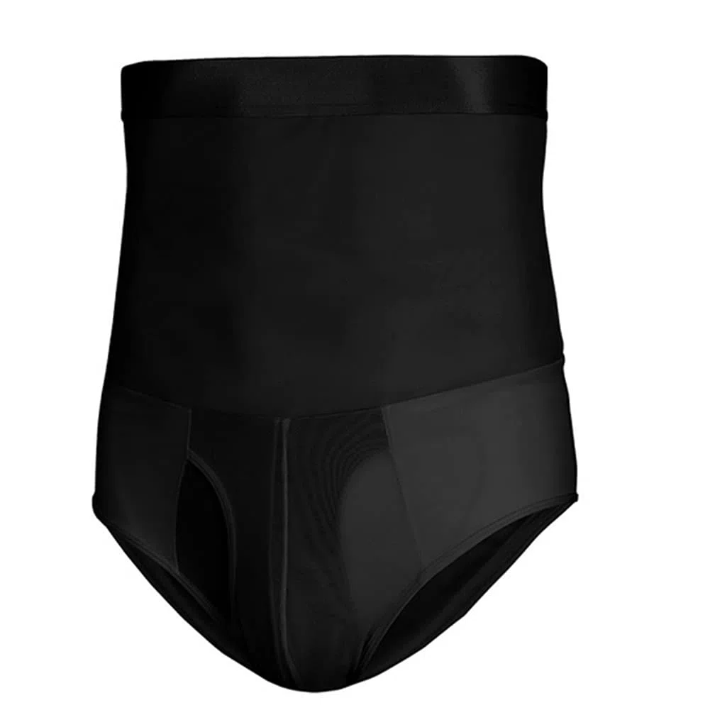 Uomo Controllo Fascia Pancia Pantaloni Modellanti Body Dimagrante Pantaloncini
