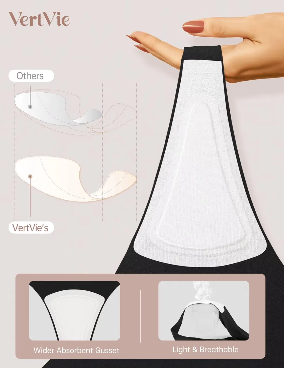 Vertvie Tanga senza cuciture per le donne No Show Thong Panty Liners Invisibile Allenamento Mutandine Sexy Traspirante G-String Biancheria Intima