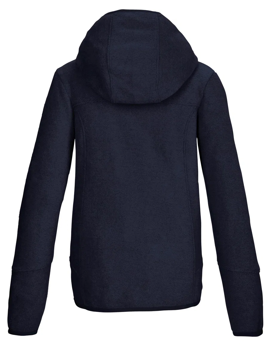 Killtec Kow 347 Grls Kntflc Jckt Giacca in pile lavorata a maglia/Giacca in pile con cappuccio Bambine e ragazze